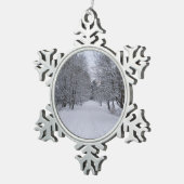 Ornement Flocon De Neige Le pays des merveilles d'hiver (Vue impression)