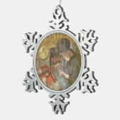 Ornement Flocon De Neige Le petit salon (Vue impression)