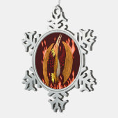 Ornement Flocon De Neige Le Phénix (Vue impression)