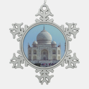 Ornement Flocon De Neige Le Taj Mahal, Inde