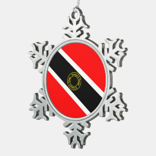 Ornement Flocon De Neige Le Trinidad-et-Tobago