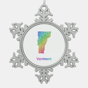 Ornement Flocon De Neige Le Vermont