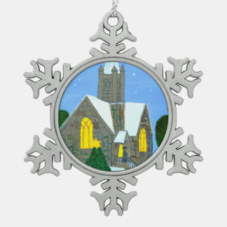 Ornement Flocon De Neige L'Église