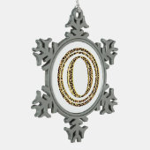 Ornement Flocon De Neige Leopard O (Gauche)