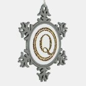 Ornement Flocon De Neige Leopard Q (Gauche)