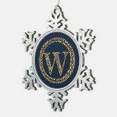 Ornement Flocon De Neige Leopard W (Vue impression)