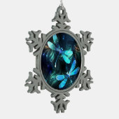 Ornement Flocon De Neige Les libellules du lac (Gauche)