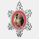 Ornement Flocon De Neige Liberté de culte (Vue impression)