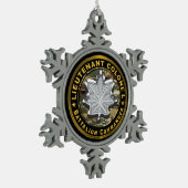 Ornement Flocon De Neige Lieutenant Colonel Battalion Commander (Gauche)