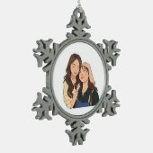 Ornement Flocon De Neige LinDy (GL pair) (Gauche)