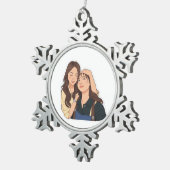 Ornement Flocon De Neige LinDy (GL pair) (Vue impression)