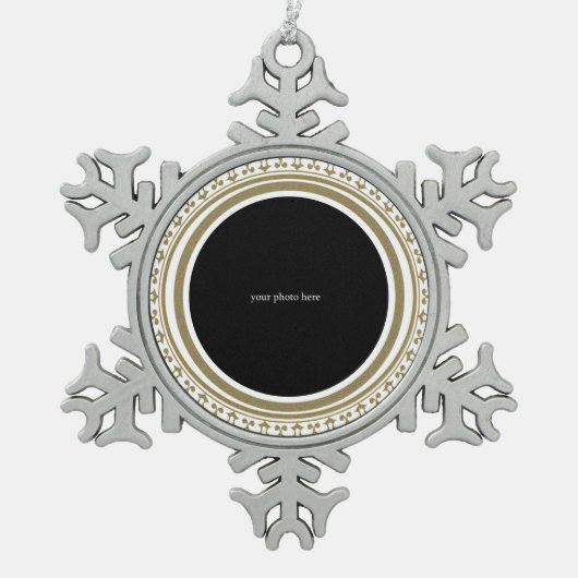 Ornement Flocon De Neige Little Angel - (Devant)