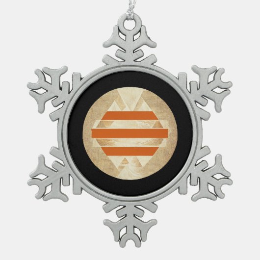 Ornement Flocon De Neige Logo Nikias (Devant)