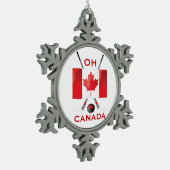 ORNEMENT FLOCON DE NEIGE L'OH CANADA (Gauche)