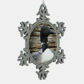 Ornement Flocon De Neige Loon (Gauche)