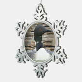 Ornement Flocon De Neige Loon (Vue impression)