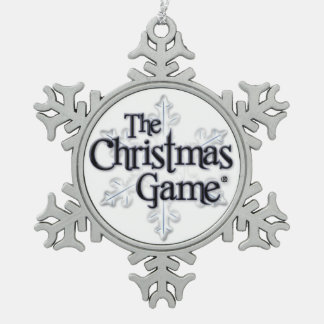 Ornement Flocon De Neige L'ornement de flocon de neige de jeu de Noël