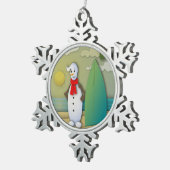 Ornement Flocon De Neige L'Ornement des neiges d'été (Vue impression)