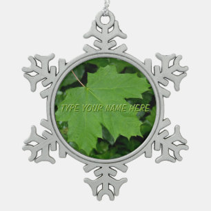 Ornement Flocon De Neige L'ornement du Canada Souvenir personnalisé