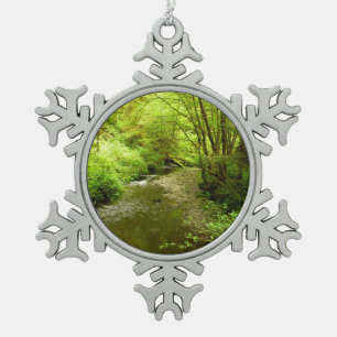 Ornement Flocon De Neige Lost Man Creek I au parc national de Redwood