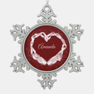 Ornement Flocon De Neige Love Ballet