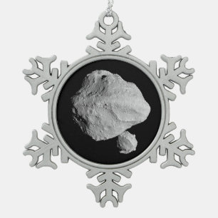 Ornement Flocon De Neige Lucy Mission Dinkinesh Binary Asteroid