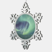 Ornement Flocon De Neige Lumières du Nord (Vue impression)