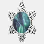 Ornement Flocon De Neige Lumières du Nord (Vue impression)