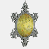 Ornement Flocon De Neige Lune volcanique de Jupiter (Gauche)