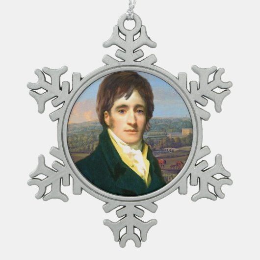 Ornement Flocon De Neige M. Darcy Snowflake Ornament (Devant)