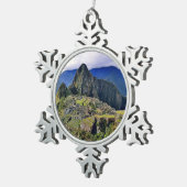 Ornement Flocon De Neige MACHU PICCHU - Pérou - panorama (Vue impression)