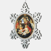 Ornement Flocon De Neige Madonna du Magnificat (Vue impression)