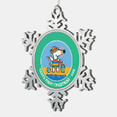 Ornement Flocon De Neige Maisy à la plage (Vue impression)