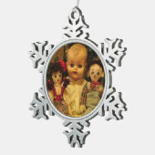 Ornement Flocon De Neige Maman & Twins (Vue impression)