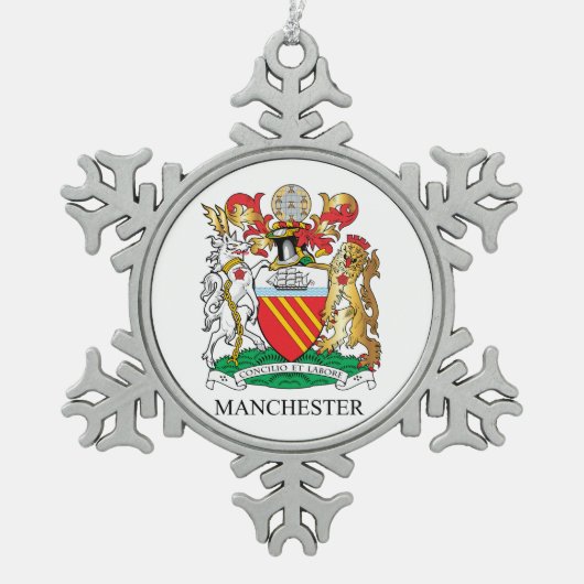Ornement Flocon De Neige Manchester coat (Devant)