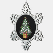 Ornement Flocon De Neige Matériel de golf Christmas Tree Golf (Vue impression)
