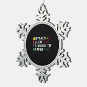Ornement Flocon De Neige Math Enseignant Math Math Autoriser Happen (Vue impression)