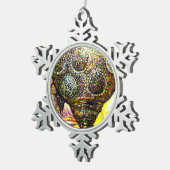 Ornement Flocon De Neige Même plus grande idée de couleur (Vue impression)