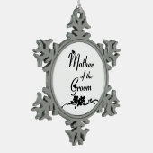 Ornement Flocon De Neige Mère classique de la salle (Gauche)