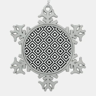 Ornement Flocon De Neige modèle d'ornement en étoile