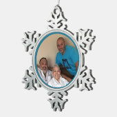 Ornement Flocon De Neige Modèle photo Ricky Trio (Vue impression)