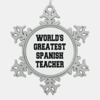 Monde meilleur professeur d'espagnol