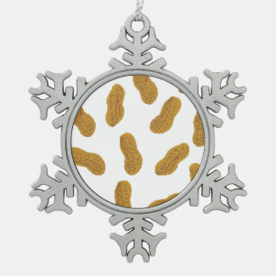 Ornement Flocon De Neige Motif cacahuètes