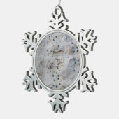 Ornement Flocon De Neige Mur d'escalade de roche (Vue impression)