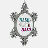 Ornement Flocon De Neige Nashville Nash Bash Music (Gauche)