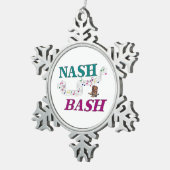 Ornement Flocon De Neige Nashville Nash Bash Music (Vue impression)