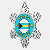 Ornement Flocon De Neige Nassau Bahamas (Vue impression)