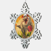 Ornement Flocon De Neige Navidades Jurásicas (I) (Vue impression)