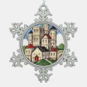 ORNEMENT FLOCON DE NEIGE NAVIRES (Devant)