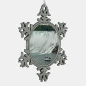 Ornement Flocon De Neige Niagara Falls sur le côté canadien (Gauche)